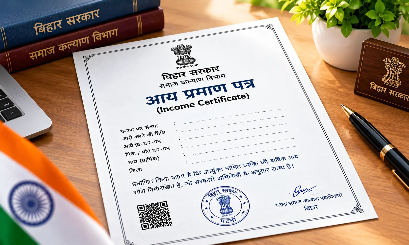 Bihar Income Certificate